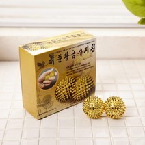 허준 황금 수지침 2p 마사지볼 지압볼 손지압 혈침기, 상세페이지 참조, 상세페이지 참조