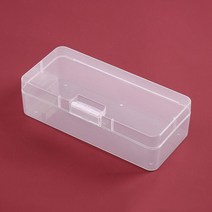 17*7.5cm 멀티 투명 플라스틱 수납 케이스 옷장정리 쥬얼리 소품보관 사무실서랍 자취생 깔끔한책상