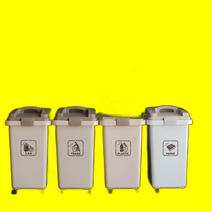 3p세트 원터치 분리수거함 30L50L 대용량 쓰레기 가정, 1개, 솔보휴지통30L(아이보리3p)