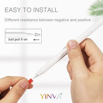 애플펜슬 펜촉 팁 호환 10/50PCS Silicone Replacement Tip Case for Apple Pencil 1 2 Touchscreen Stylus, 한개옵션1, 03 30PCS MiX Color