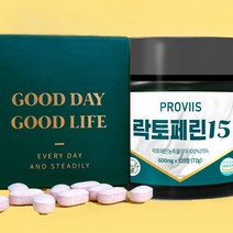 프로비스 락토페린15 (120정) 뉴질랜드산 그래스페드 락토페린 농축물 15% 고함량, 4개월분(240정)