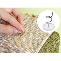 20p 침대 쇼파 시트 밀림방지 고정핀 클립 나선형핀, 20개입