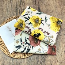 원단싸 대폭 워싱면슬러브 면원단 양귀비_인디언레드, 인디언레드