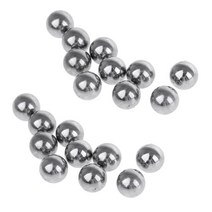 QDY 10개(6.3mm) 고경도 니켈강 베어링 볼, 6.3mm, Siliver, 스틸, 10개