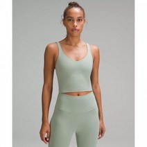 룰루레몬 얼라인 탱크 상의 - 팜 코트 티셔츠 탱크탑 261099