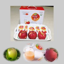 영주 사과즙 저온 착즙 무첨가 100% 농장직배송 건강사과즙 100%, 1box, 120g50팩