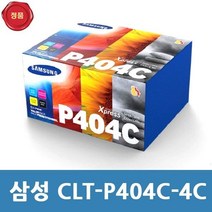 삼성 CLT-P404C 4색 세트 벨류팩 K404S C404S M404S Y404S SL-C430W C432 C433 C482 C483FW 정품토너, 1개