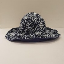 임페리얼 [2001안양점] 20SS 여성 하트 프린트 벙거지 캡 PAAW107, 네이비(49)