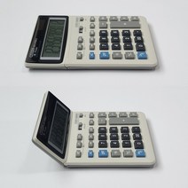 시티즌 탁상용 전자 계산기 SDC-8780L 2, 아이보리, 105 x 150 x 15 mm