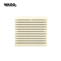 fk-9803-300 캐비닛 환기 필터 세트 셔터 커버 팬 방수 그릴 루버 송풍기 배기 필터 팬 없음, 9803-300