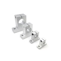 어닝레일 1/4pcs 8mm 선형 베어링 레일 샤프트 지원 Sk8 Sk10 XYZ 테이블 Cnc 라우터 3d 프린터 부품 정밀, 01 1pcs_06 SK20 20mm
