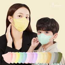 KF94 아이코코 컬러 마스크 10매 소형 S N M L 중형 대형 특대형 XL 새부리형 유아동 성인 비말차단 귀안아프 숨쉬기편한, 화이트 10매, 소형M, 1개