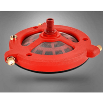 농약 교반기 희석기 분무 필터 분무기 희석 거름망, 12.5cm 레드, 1개