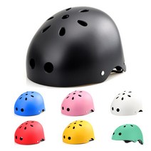 킥보드 자전거 헬멧, 흰색, 무광, S size(머리 둘레 51~54cm)