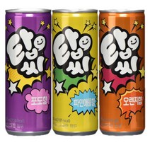 일화 탑씨 3종세트 오렌지 파인애플 포도 250ml X 30캔, 1세트
