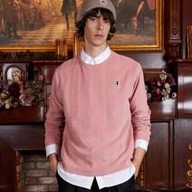 coquetstudio [코케트스튜디오] [레서팬다] 스카시 자가드 니트 티셔츠 핑크