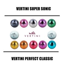 [공식총판] 베르티니 슈퍼소닉 클래식 선물 세트 컬러 골프공 3구, 레드