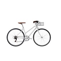 티티카카 미니벨로 자전거 클래식 미니 100%조립 20인치 알루미늄 7단 접이식 초경량자전거 출퇴근 성인용 생활 가벼운자전거 화이트, 레드