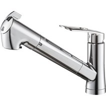 SANEI 싱글 정수기 부착 원홀 스프레이 혼합 마개 에코 타입 토수 전환 서랍 호스 1 m 일반 지용 K87128EJV-13 실버