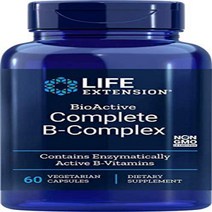 Life Extension Complete B-Complex Vegetarian Capsules 60 Count null, 1, 기타