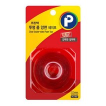 [RΘA] 프린텍 강력폼양면테이프(투명 DC1202 12mm x 2m) 접착 욕실 외벽 자동차 공업 ▷_β5243Ea, 《β본상품》
