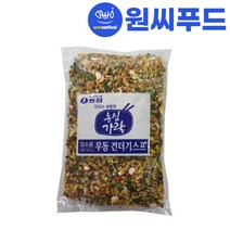 농심 가락 우동 건더기 스프 500g 12개 업소용 식당용 우동 건더기