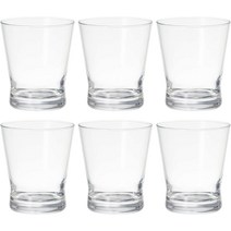 Toyo-Sasaki 식기세척기 사용가능 소다석회 유리잔 460ml, 340ml개, 6개의 세트