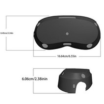 VR 헤드셋 보호 케이스 Pico4 유리 소프트 실리콘 안전 커버 호스트 충격 방지 떨어짐 쉘, 한개옵션1, 04 Black