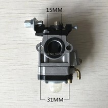 미니관리기43CC/52CC 브러시 커터 용 2PCS 기화기. 잔디 트리머. Lawn Mower.Tiller.Outboard.Gasoline 엔, 한개옵션0