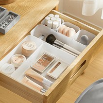 서랍 정리함 책상 서랍칸막이 주방 정리 화장대 수납, 서랍정리함(스퀘어)