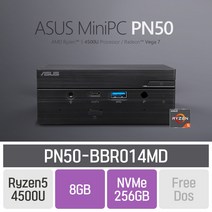 ASUS PN50-BBR014MD [R7-5700U 모델로 대체출고 됩니다.], PN50-BBR014MD(4500U), 8GB + 256GB