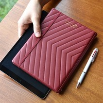 가죽바인더 A5 6공 슬림 다이어리 커버_[230126EA], blue