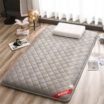 어스 원더 랜드 두꺼운 토퍼 매트리스, SS(120*200cm), 그레이