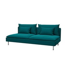 소파커버 이케아 쇠데르함 호환 Soferia, Elegance Turquoise