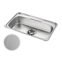 백조씽크 NS850 배수구포함(엠보싱크볼)
