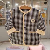 [밍크뮤]SC (NY)체크퀼팅패딩점퍼 (32B1511301) 2022FW 가을점퍼