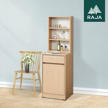 라자가구 노바 수납 화장대 400, 멀바우