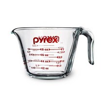 제과골목 pyrex파이렉스 계량컵 250ml 내열 강화유리