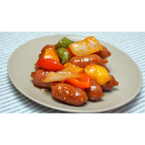 요리선생님이 매일 직접 만드는 정성가득한 수제반찬 소세지야채볶음 200g
