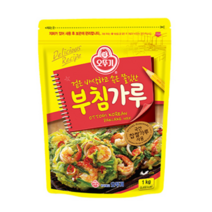 오뚜기 부침가루, 1kg, 4개