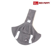 레드퍼피 캣틀즈 워머 슬링백 애견용품, 다크브라운-대형