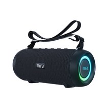 mifa A90 캠핑용 블루투스 스피커 방수 무선 TWS, 블랙