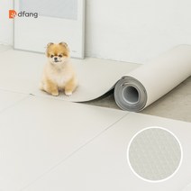 [폴딩140x60cm] 디팡 소형견용 펫플레이 강아지매트 미끄럼방지 4mm 1칸, 젤리 라이트 그레이