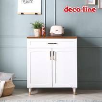 코넬 르네 800 골드 서랍 주방 수납장 DGJ042C, 그레이:대리석