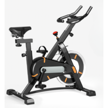 스피닝 소음 좌식 실내 자전거 스피닝 사이클 헬스 스핀 바이크 어썸 미니 싸이클 다이어트, 블랙  편안한 스포츠 라이딩