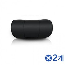 * (2개묶음)커버분리 가죽 메모리폼 차량용 목베개 쿠션