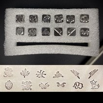 불박기 가죽 도장 스탬프 for embossing leather tools craft, 동물