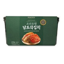 피코크 조선호텔 남도식김치 1.9kg + 무석박지 1kg 총 2.9kg, 없음