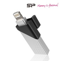 [실리콘파워] USB xDrive Z50 OTG [애플제품 전용] [64GB/실버], 0GB