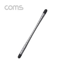 coms ABIF180 정전식 터치펜 여의봉형 양면 스타일러스 펜, 1개